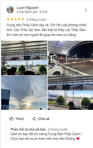 Bài đánh giá của học viên 2