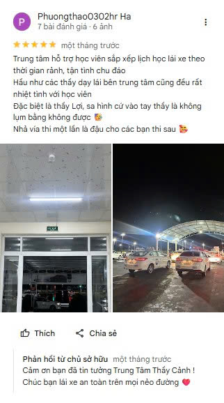Bài đánh giá của học viên 4